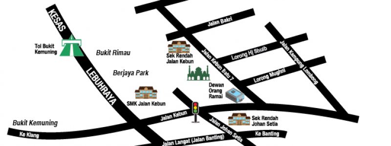 Shah Alam Google Map  Alami Garden Residences & Homestay  Shah Alam
